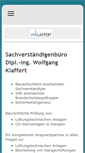 Mobile Screenshot of klaffert.com